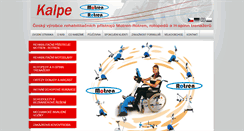 Desktop Screenshot of kalpe.cz
